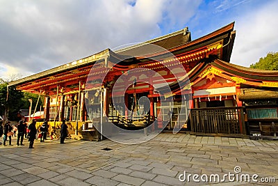 Kyoto imperial palace, Japan Editorial Stock Photo